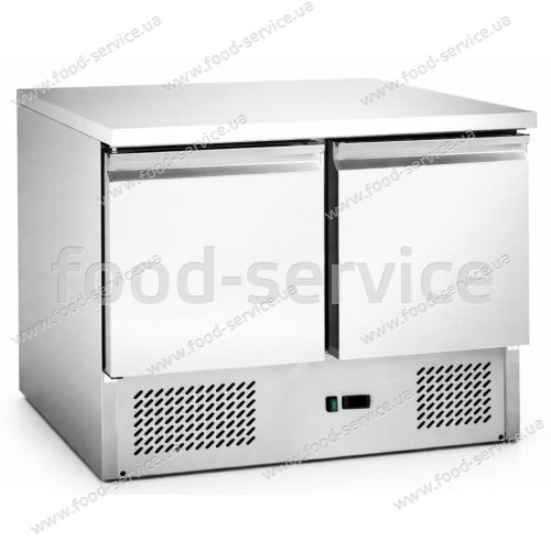 Стол холодильный Hurakan HKN-GNL2TNS 2-х дверный с нижним расположением агрегата